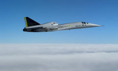 Boom Supersonic's XB-1 prototype plane eclipsed the sound barrier for the first time on Tuesday.