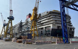 Cunard's Queen Anne is taking shape